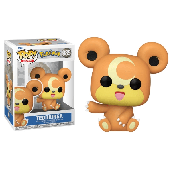 Funko Pop! Games: Pokemon - Teddiursa Vinyl Figure Simple Funko 