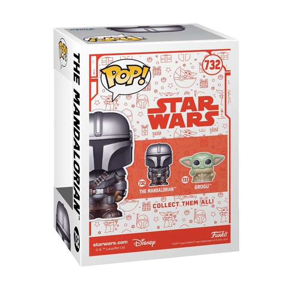 Funko Pop! Star Wars: Holiday - The Mandalorian Vinyl Figure