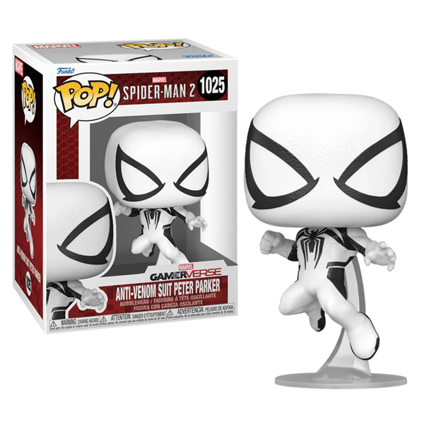 Funko Pop! Marvel: Spider-Man 2 - Anti-Venom Suit Peter Parker Simple Funko 