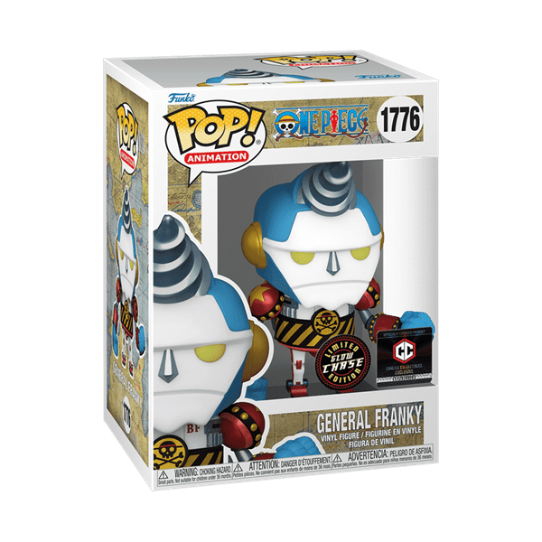 Funko Pop! One Piece - General Franky with Chase Exclusive (Style May Vary) Simple Funko 