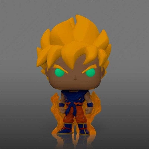 Funko Pop! Super Saiyan Goku Glows in the Dark (Exclusive) Simple Showcase 