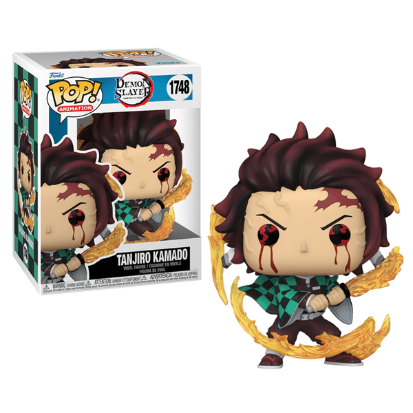 Funko Pop! Anime: Demon Slayer - Tanjiro Kamado (Sun Breathing) Simple Funko 