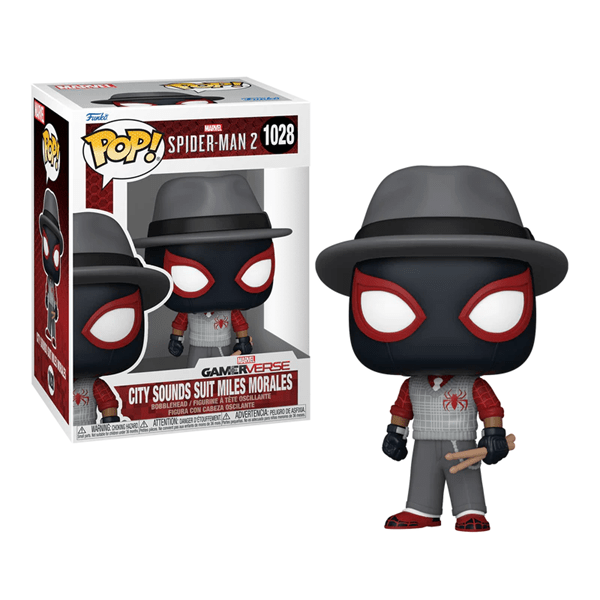 Funko Pop! Marvel: Gamerverse - Spider-Man 2 City Sounds Suit Miles Morales Simple Funko 