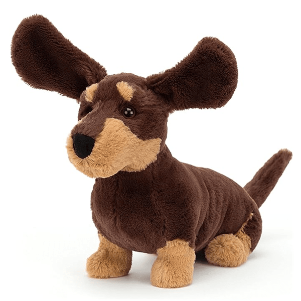 Jellycat: Otto Sausage Dog Stuffed Animal - Medium Simple Jellycat 