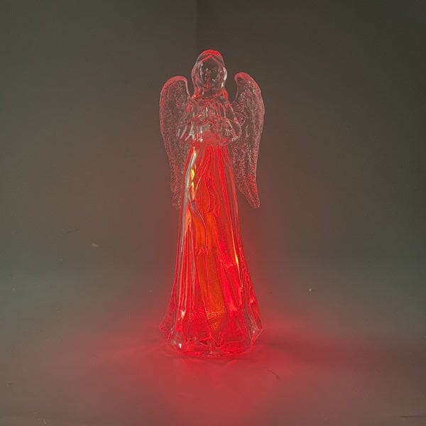 Festive Nights: LED Glitter Candle & LED Glitter Angel Simple magazineracksdirect LED Glitter Angel 