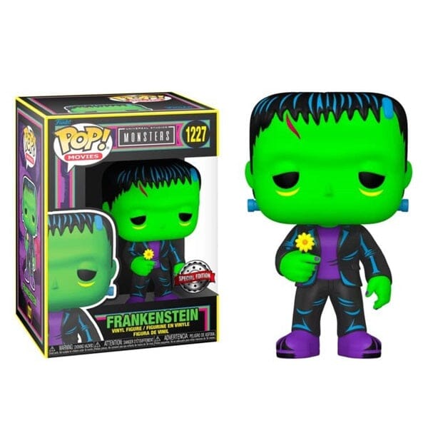 Funko Pop! Monsters: Frankenstein Black Light (Exclusive) Simple magazineracksdirect 