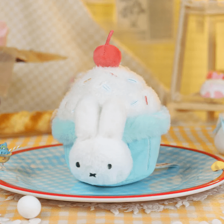 Miffy - Food Workshop Plush Keychain Blind Box - 1pc Simple Miffy 