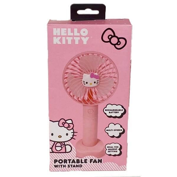 Hello Kitty Sanrio 50th Anniversary Special Edition Mini Personal Portable Fan "Showcase Exclusive"