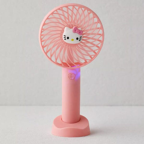 Hello Kitty Sanrio 50th Anniversary Special Edition Mini Personal Portable Fan 