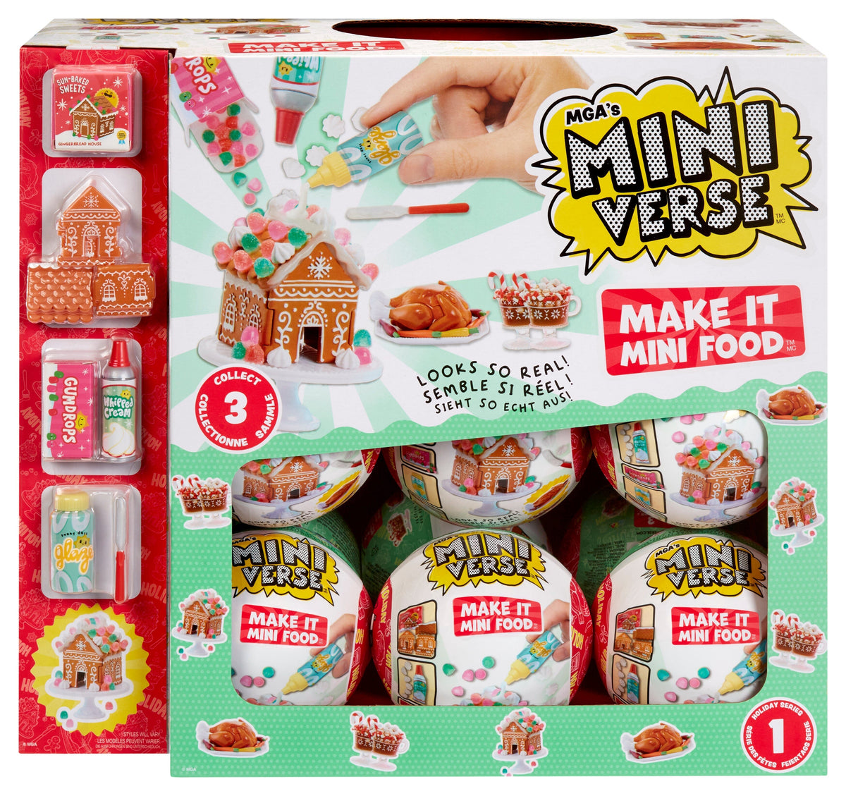 Mini Verse™ Make It Mini Food™ Holiday Blind Bag - Styles May Vary
