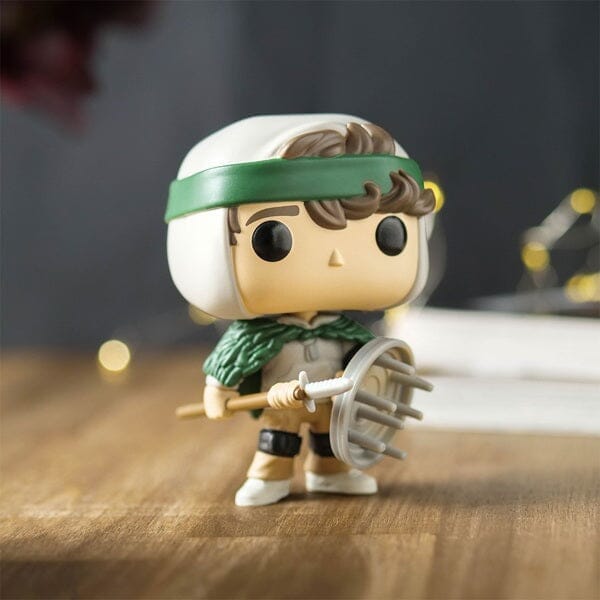 Funko Pop! TV: Stranger Things - Dustin with Shield Figure Simple Funko 