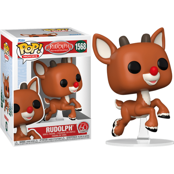 Funko Pop! Movies: Rudolph - The Red Noses Reindeer (60th Anniversary) Flying Figure Simple Funko 