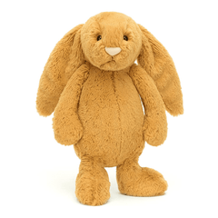 Jellycat: Bashful Golden Bunny Stuffed Animal - Medium 9" Simple Jellycat 