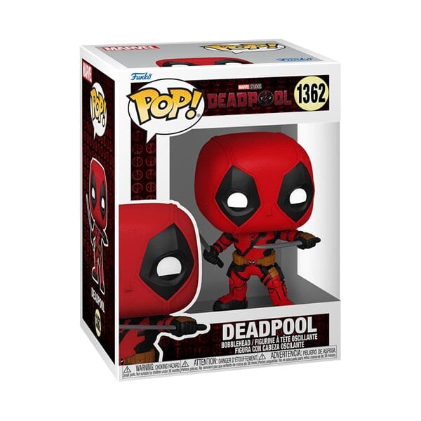 Funko POP! Marvel: Deadpool 3 - Deadpool Vinyl Figure Simple magazineracksdirect 