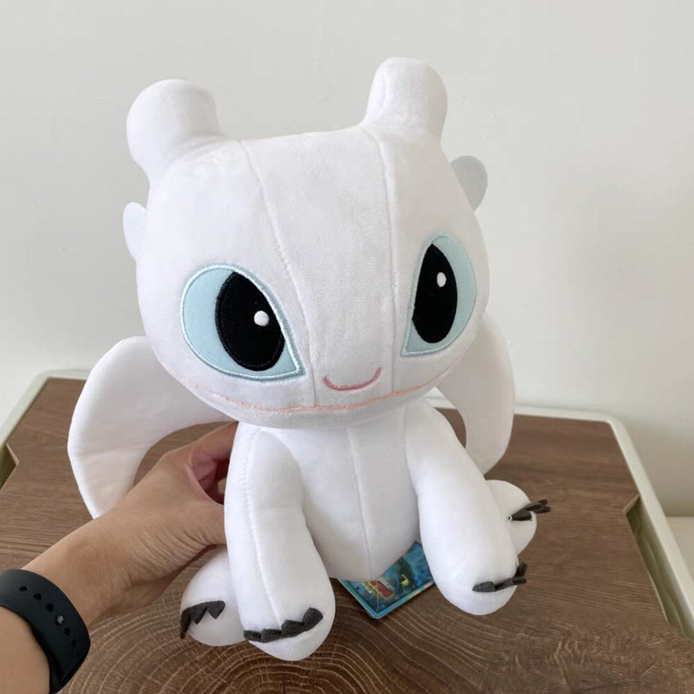 How to Train Your Dragon - Light Fury 10" Plush Toy Simple How to Train Your Dragon 