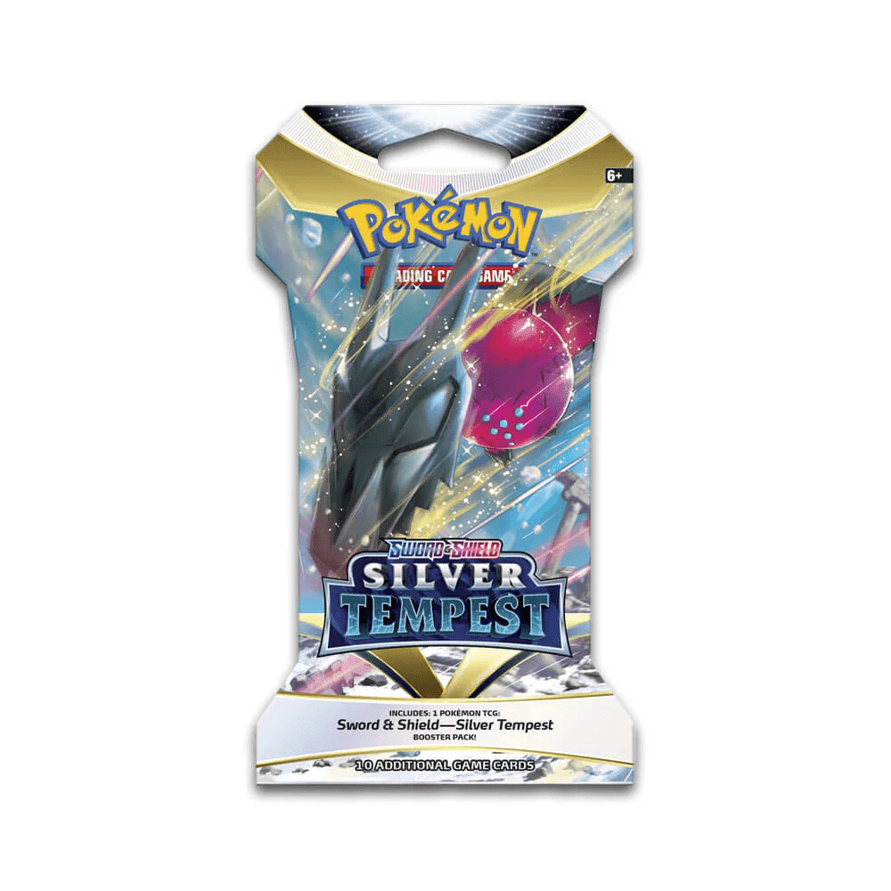 Pokémon TCG: Sword & Shield Silver Tempest Sleeved Booster Pack Simple Pokémon 