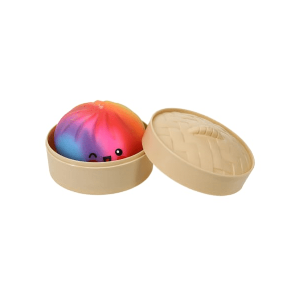 Dumpling Squishy - Mystery Rainbow Bun Fidget Toy – Showcase