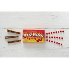 Red Hots Original Cinnamon Flavored Candy Theater Box 5.5 oz Simple Nerds 