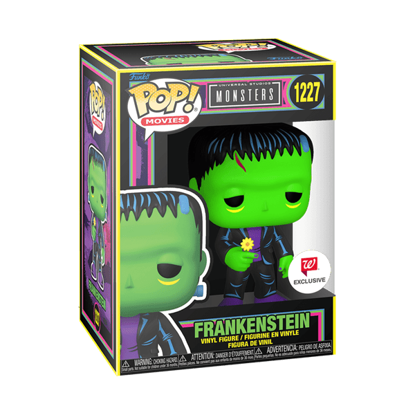 Funko Pop! Monsters: Frankenstein Black Light (Exclusive) Simple magazineracksdirect 