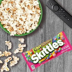 SKITTLES Sour Wild Berry Candy Single Pack Simple Skittles 