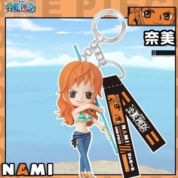 One Piece - Straw Hat Crew Single Blind Box Keychain (1pc) Simple Showcase 