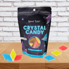 Sweet Luxe™ NEW Extra Crunchy Crystal Candy - Fruity Fusion Flavor Mix Simple Sweet Luxe™ 