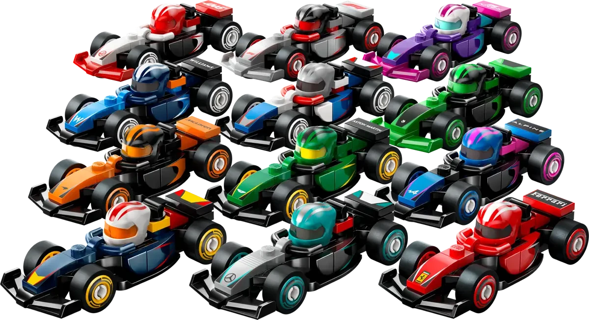 LEGO® Collectible Race Cars Showcase 