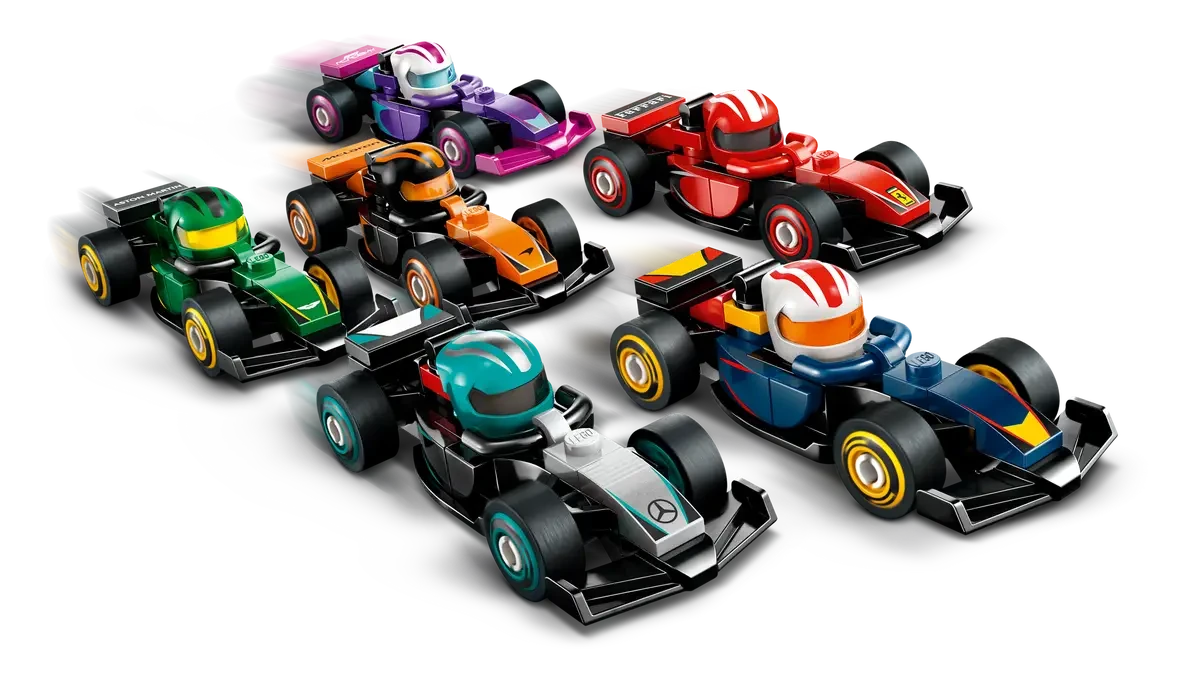 LEGO® Collectible Race Cars Simple Showcase 