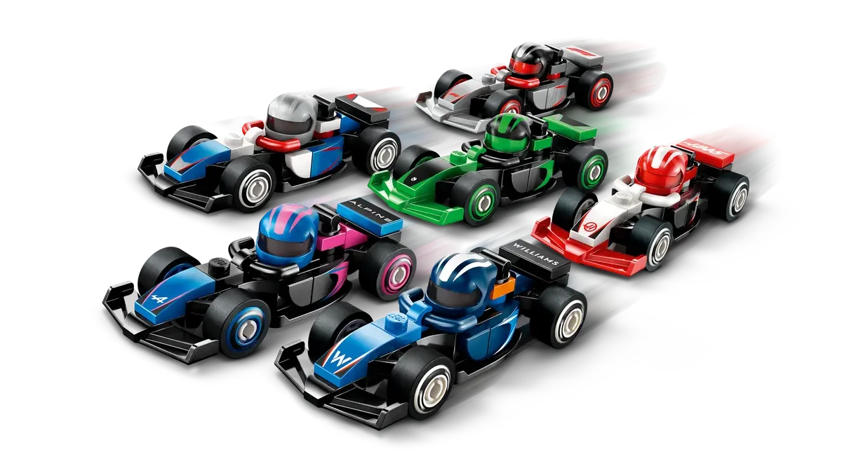 LEGO® Collectible Race Cars Simple Showcase 