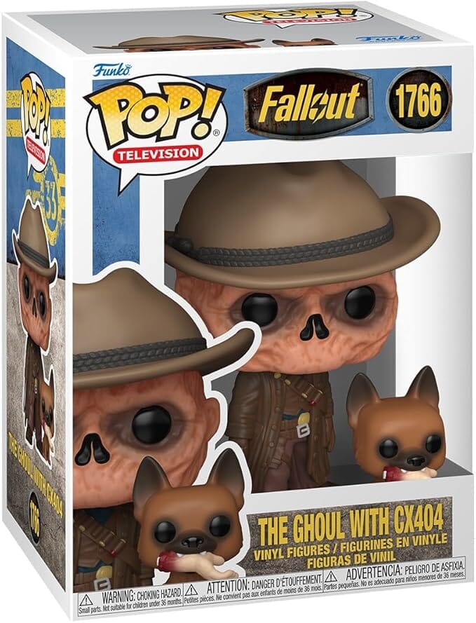 Funko Pop! TV: Fallout - Ghoul & CX404 Figure Simple Funko 