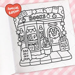 "Cozy Friends" Coloring Book: Cozy Christmas Coloring by Coco Wyo Simple Coco Wyo 