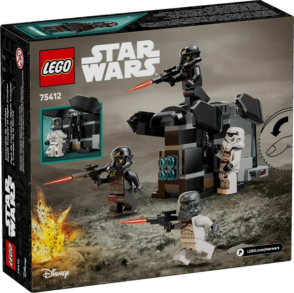 LEGO® Death Trooper & Night Trooper Battle Pack Simple Showcase 