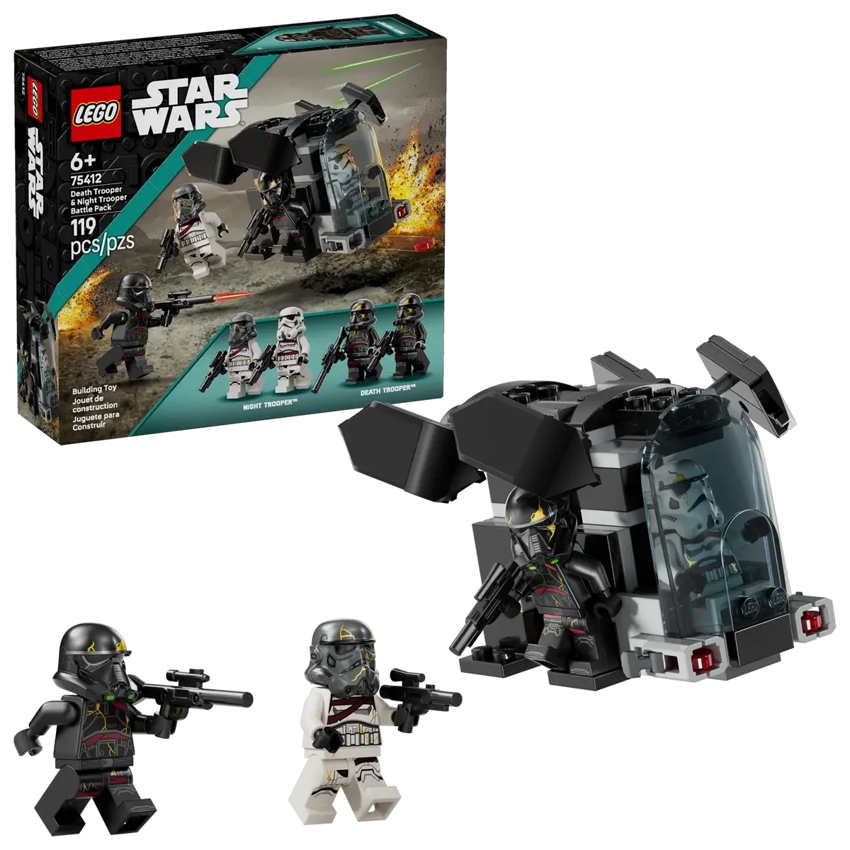 LEGO® Death Trooper & Night Trooper Battle Pack Simple Showcase 