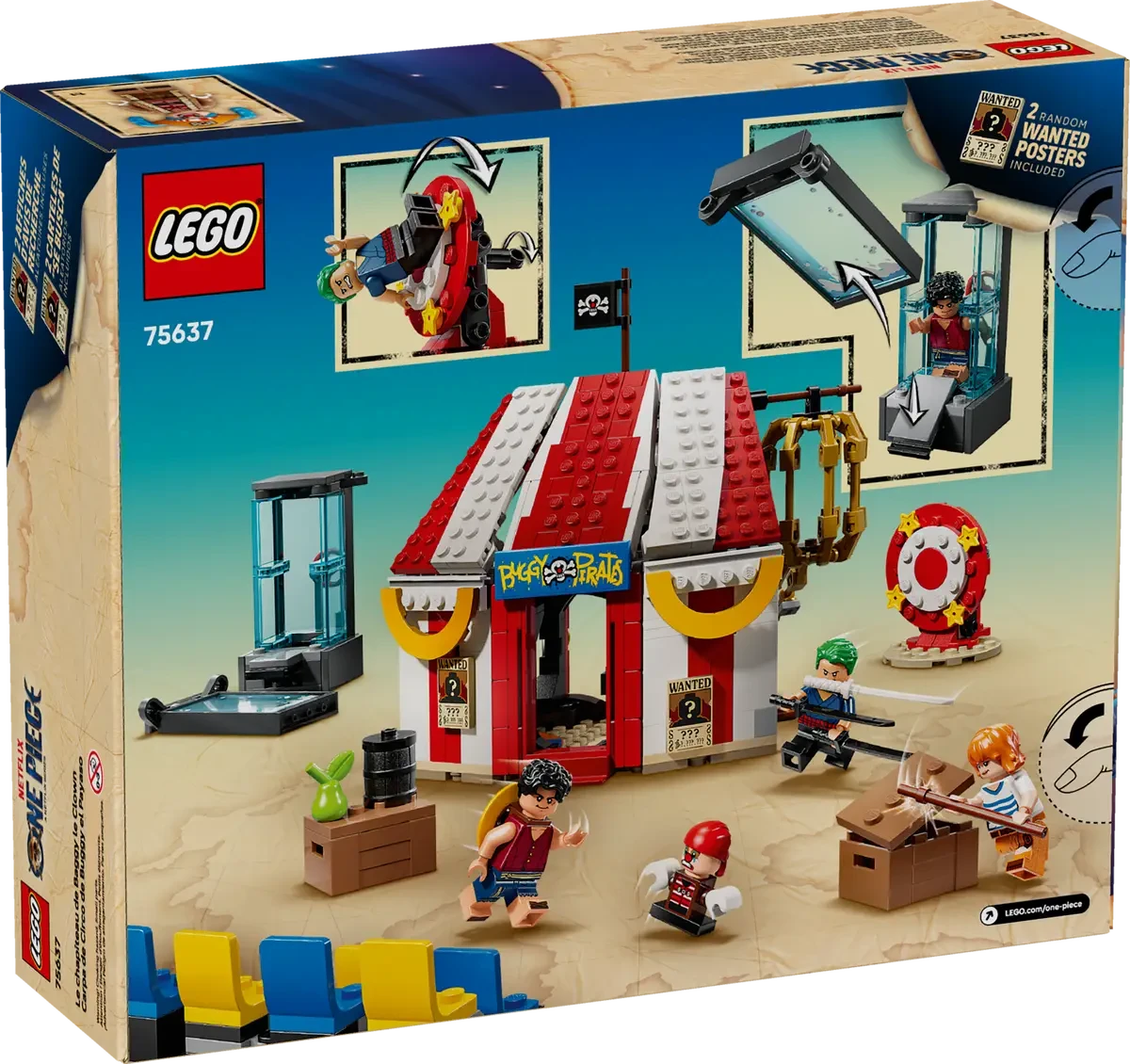 LEGO® Buggy the Clown's Circus Tent Simple Showcase 
