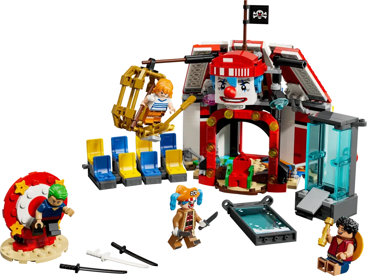 LEGO® Buggy the Clown's Circus Tent Simple Showcase 