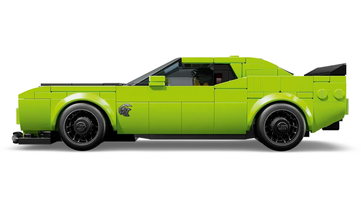 LEGO® Dodge Challenger SRT Hellcat Sports Car Simple Showcase 