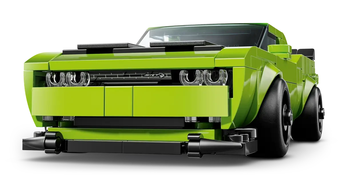 LEGO® Dodge Challenger SRT Hellcat Sports Car Simple Showcase 