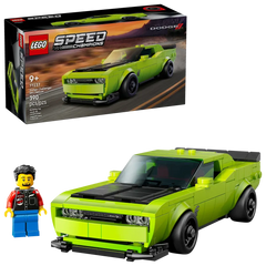 LEGO® Dodge Challenger SRT Hellcat Sports Car Simple Showcase 