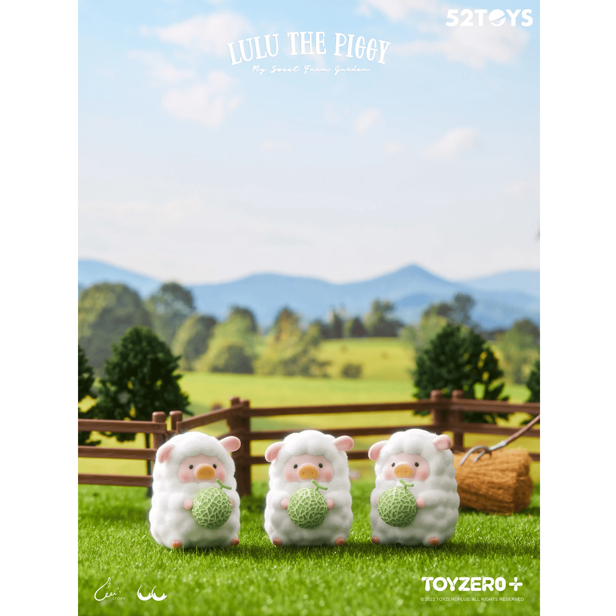 ToyZeroPlus x Lulu The Piggy My Sweet Farm Garden Blind Box (1pc) Simple TOYZEROPLUS 