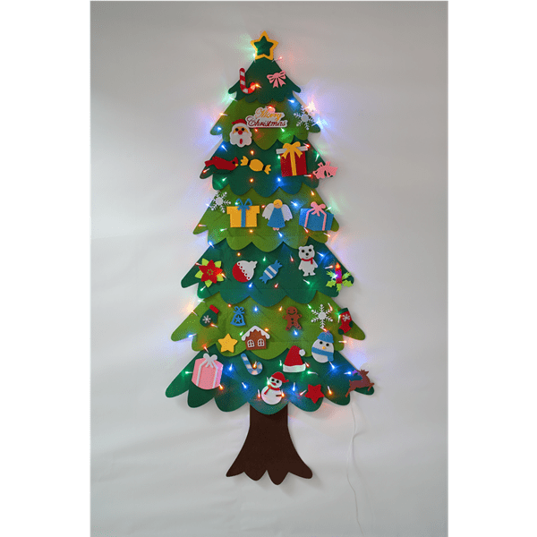 FunkyFir - New Felt Wall Christmas Tree 63" (160cm) Preorder Showcase 