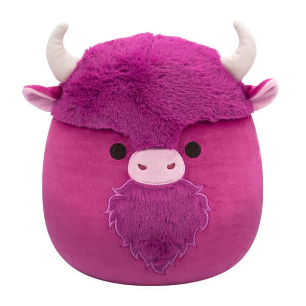 Squishmallows Super Soft Plush Toys 7.5" Dave The Purple Bison Simple Squishmallows 