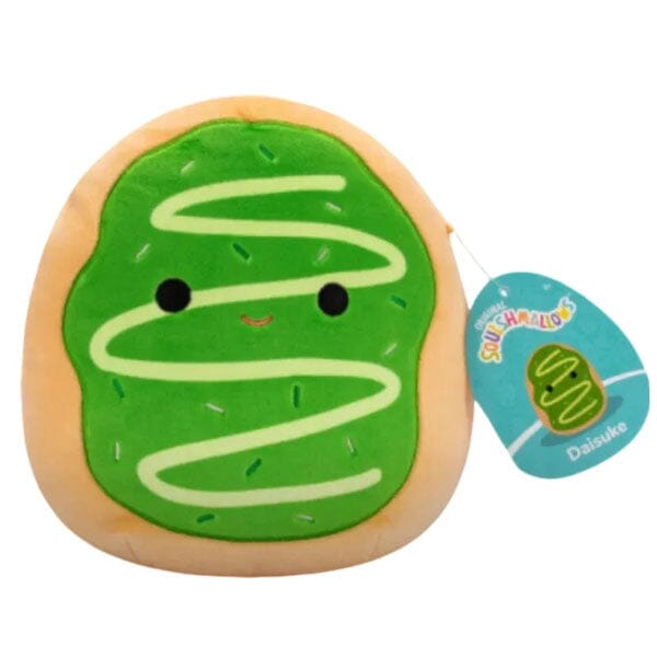 Squishmallows Super Soft Plush Toys 7.5" Daisuke The Matcha Green Tea Donut Simple Squishmallows 