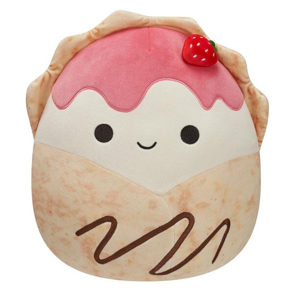 Squishmallows Super Soft Plush Toys 7.5" Chocolate Strawberry Crepe Simple Squishmallows 