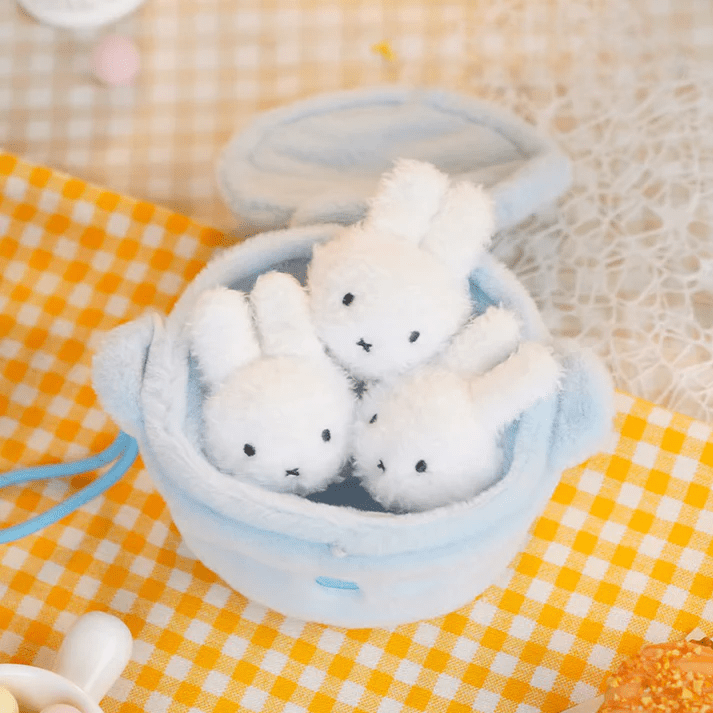 Miffy - Food Workshop Plush Keychain Blind Box - 1pc Simple Miffy 