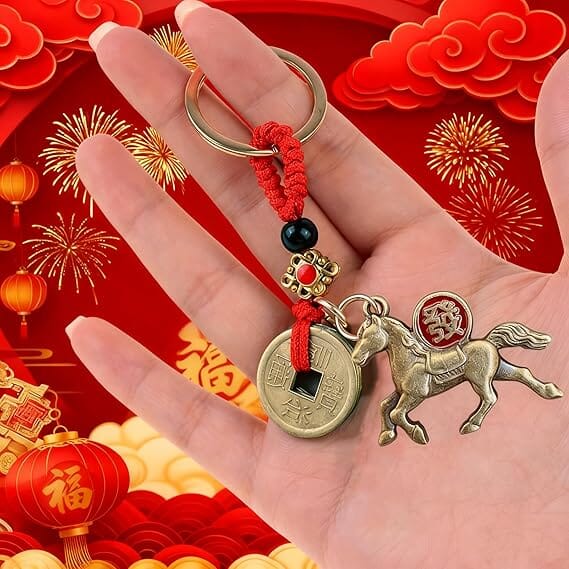 Year Of The Horse Keychain Simple Disney 