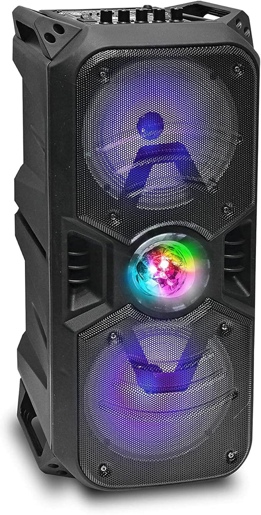 SoundLogicXT: HD Karaoke Speaker With Disco Ball and Microphone Simple SoundLogic XT 