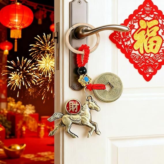 Year Of The Horse Keychain Simple Disney 