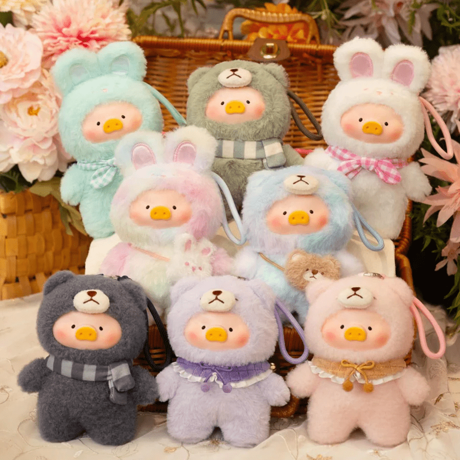 ToyZeroPlus x LuLu The Piggy Joyful Time Series Plush Blind Box (1pc) Simple TOYZEROPLUS 