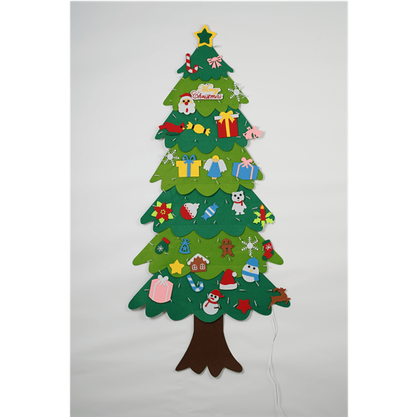 FunkyFir - New Felt Wall Christmas Tree 63" (160cm) Preorder magazineracksdirect 