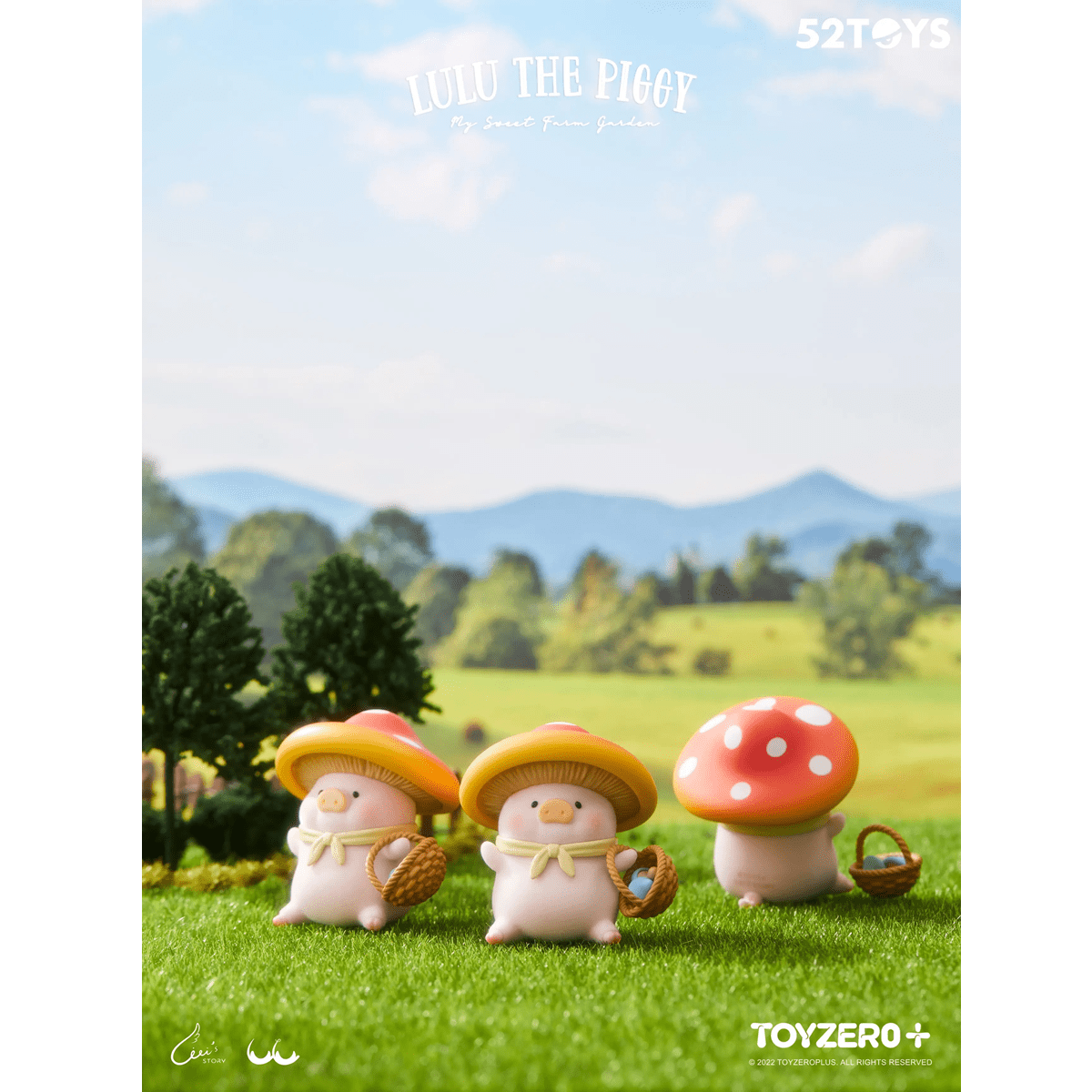 ToyZeroPlus x Lulu The Piggy My Sweet Farm Garden Blind Box (1pc) Simple TOYZEROPLUS 